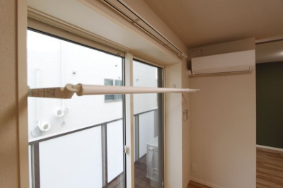 【その他】 | シャーメゾン片塩 | 室内物干しがあります