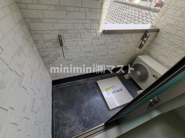 Polias南津守のバルコニー