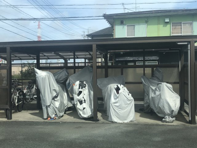 スーフル・フレーのその他共用部分|バイク置き場有ります！