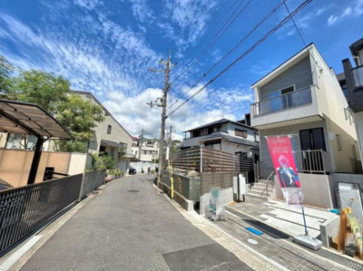 【前面道路含む現地写真】 | 西宮市　甲陽園本庄町　新築戸建