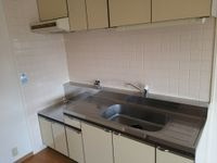芦屋三木マンションのキッチン