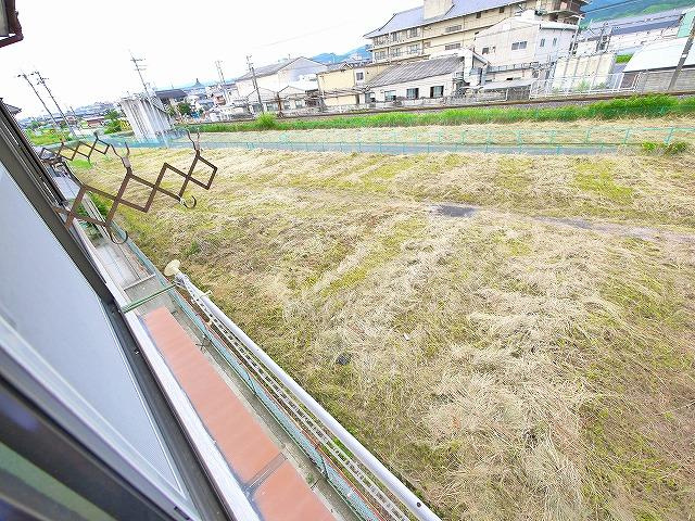 M’S天理田町のバルコニー|お洗濯にも便利なバルコニー付き