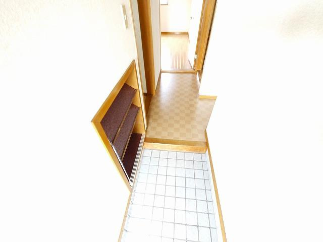 M’S天理田町の玄関|明るい玄関です