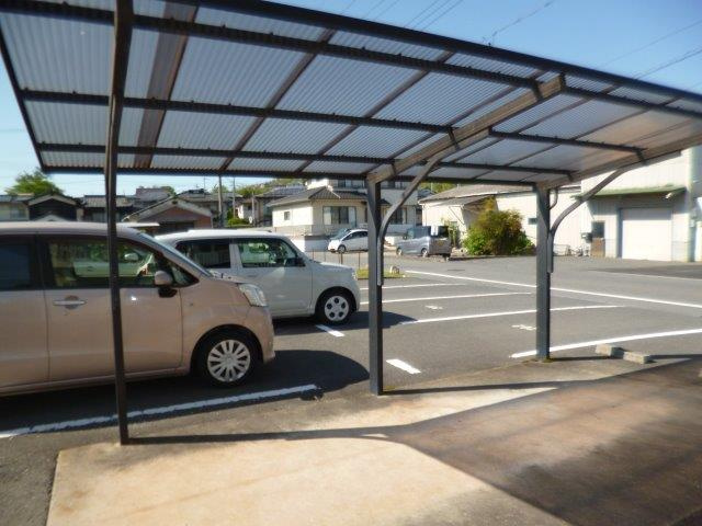 ハッピー早島のその他共用部分|自転車置き場