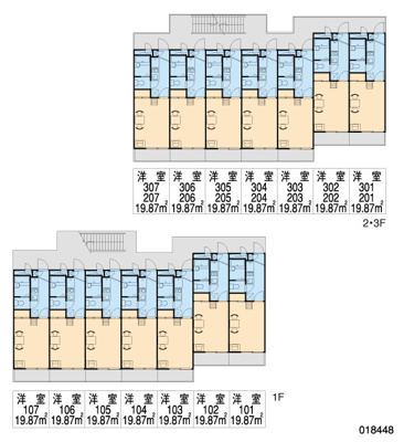 【区画図】 | レオパレスクリスタ住吉