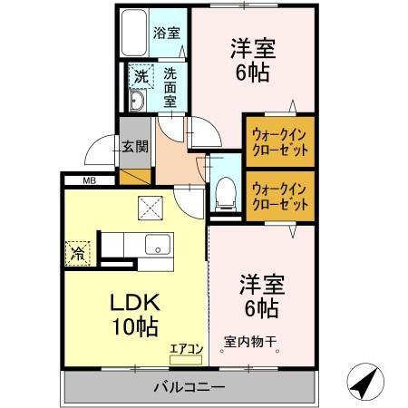 グレイスの間取り