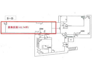 大津市馬場１丁目の店舗一部の間取り