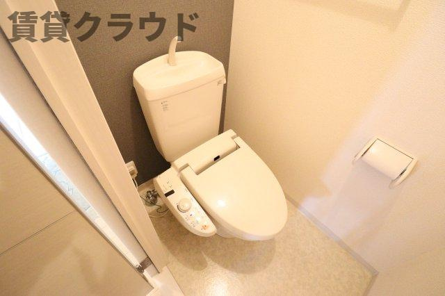 ボナールのトイレ|落ち着いたトイレです