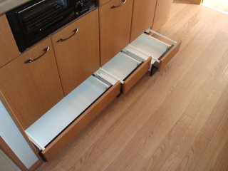 プロスパーガーデンのキッチン|キッチン下収納