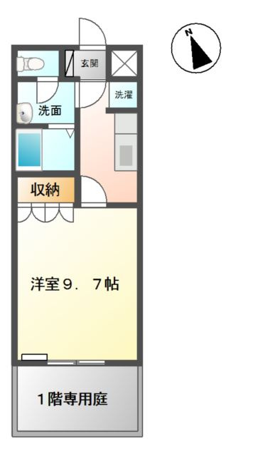プロスパーガーデンの間取り