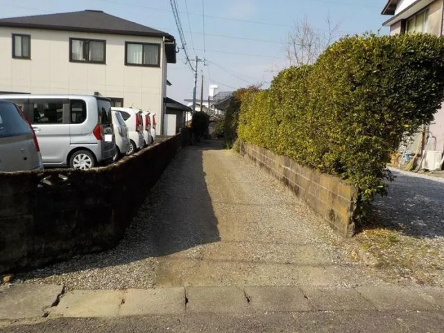 和知川原　売地の周辺