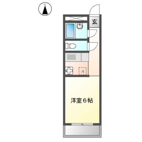 アメニティ鈴木の間取り