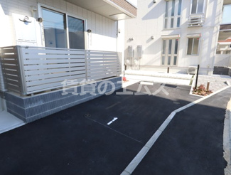 【駐車場】 | Ｄ－ｒｏｏｍ竹下　Ａ棟の駐車場
