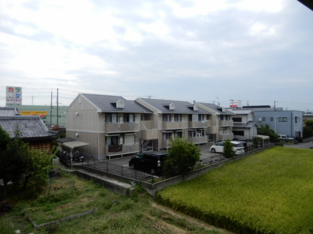 アルスクレストⅡ　２棟の展望