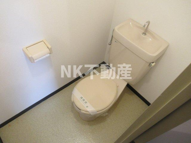 【トイレ】 | エンゼルハイツ小阪本町（河内小阪賃貸） | トイレです