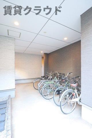 メゾン本千葉のその他共用部分|駐輪場
