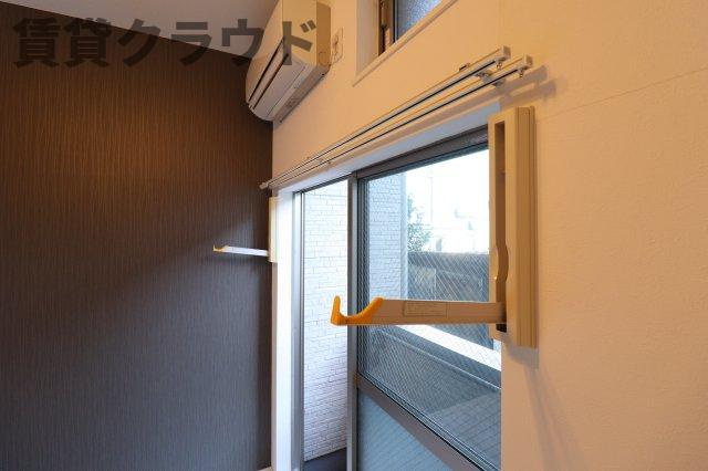 メゾン本千葉の内装|室内物干機