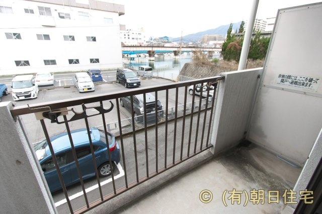 ピュア広本町のバルコニー