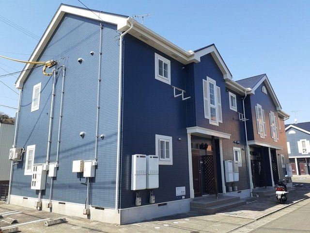 熊本市北区龍田６丁目のアパートの外観|外観です