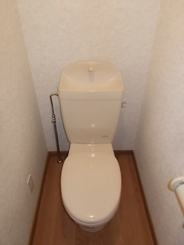 熊本市北区龍田６丁目のアパートのトイレ|清潔感のあるトイレです