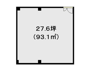 栗東市手原５丁目の事務所の間取り
