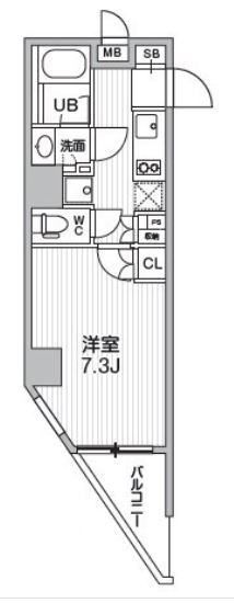 SEASON FLATS浅草の間取り|インターネット無料