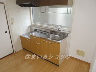 コーポラスみやもと　Bのキッチン