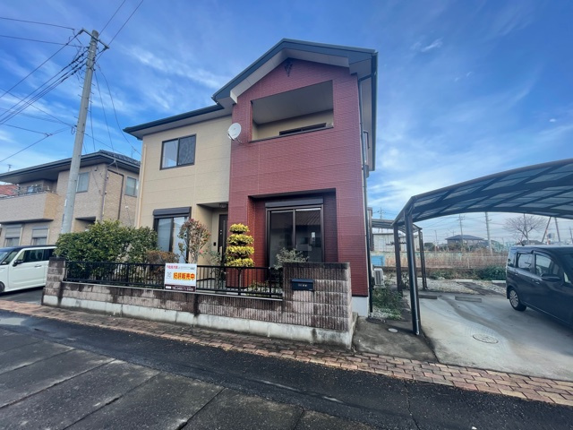 神川町大字植竹　中古1380の前面道路含む現地写真|前面道路含む現地写真です