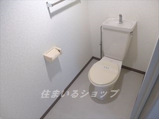 広島市安佐北区口田南８丁目の賃貸マンションのトイレ|コンセントあり