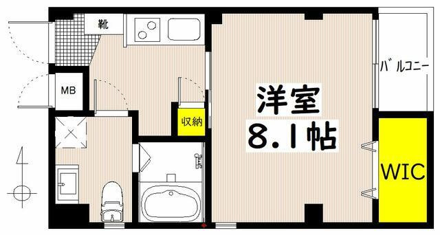 エムズコート玉出の間取り
