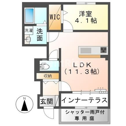 ヴィオスの間取り|間取図