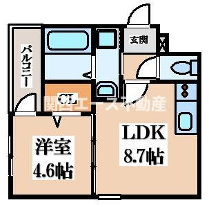 【間取り】 | フジパレス瓢箪山