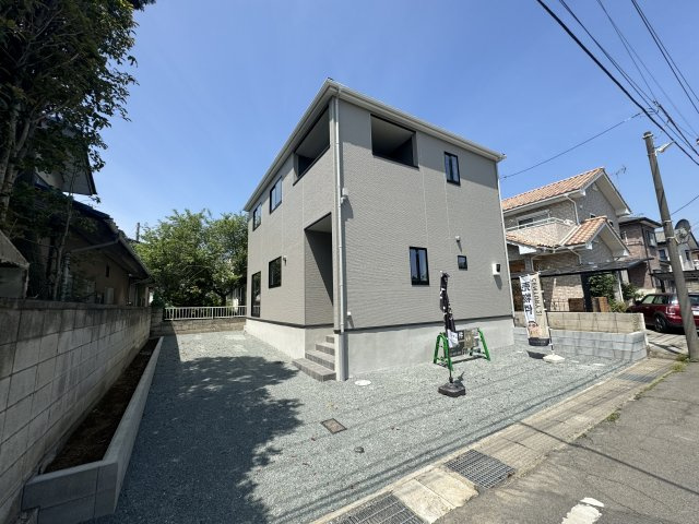 新築　前橋市天川大島町1期　1号棟の駐車場|現地写真　駐車スペースは2台分可能です！
