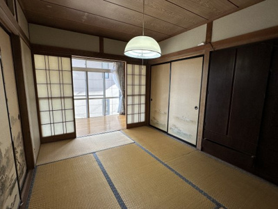 【和室】 | 岡谷市湊1丁目 中古住宅⑦ | 1階和室 6帖