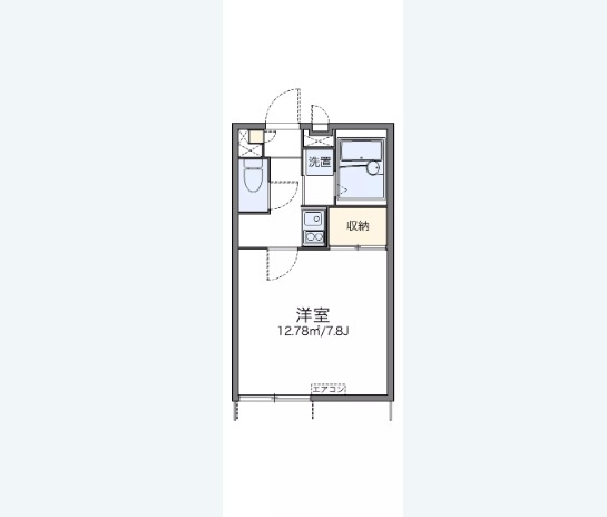  レオパレス外環富田林Ⅲの間取り