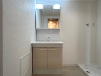 【独立洗面台】 | 嵐山ロイアルハイツ3号棟