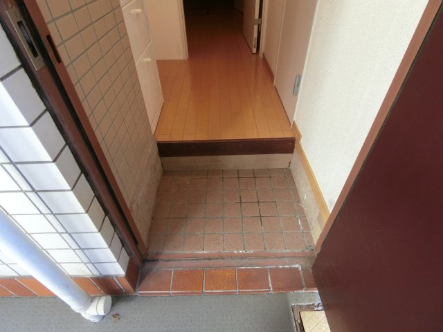 Hx元住吉の玄関