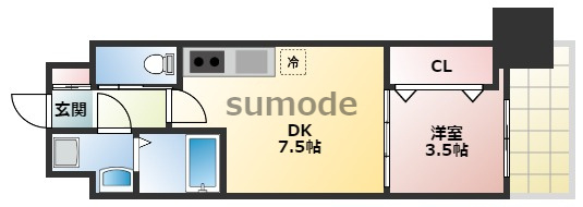 ExcellentKishibeの間取り