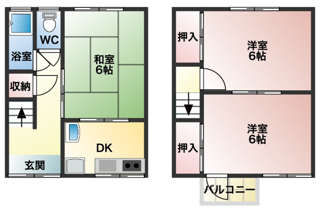 【間取り】 | 三宅中4丁目テラス
