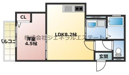 ALEGRIA星田の間取り