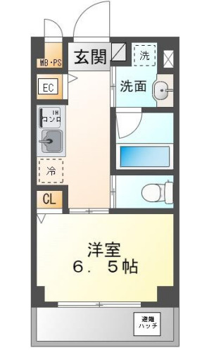 ステラ英賀保の間取り