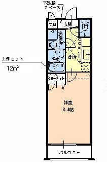 【間取り】 | フジパレスフォーゲルⅠ番館