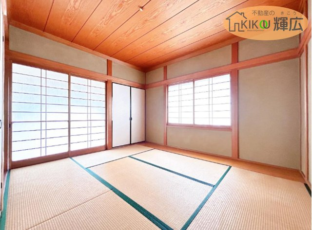 加古川市西神吉町岸　中古戸建の和室|リフォーム前の写真です。