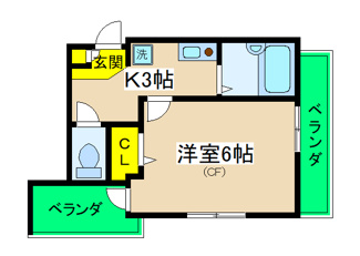 【間取り】 | サンユーマンション | サンユーマンション　間取り図