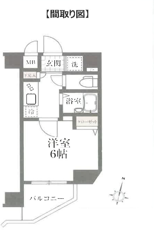 プレール・ドゥーク津田沼の間取り