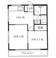【間取り】 | シャトー壱番館