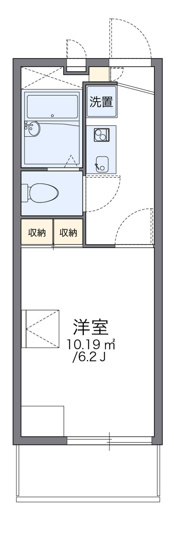 【間取り】 | レオパレスMINAMINOⅡ 