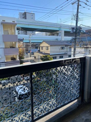 【バルコニー】 | パンルネックスクリスタル博多Ⅱ | 別号室の写真になります。現況優先。