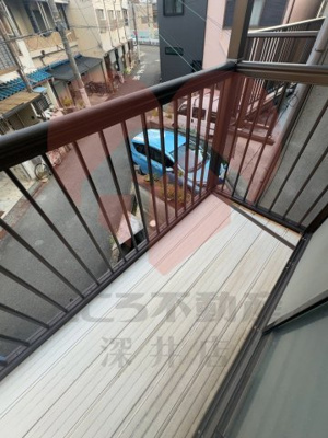 【バルコニー】 | 高石市綾園６丁目戸建