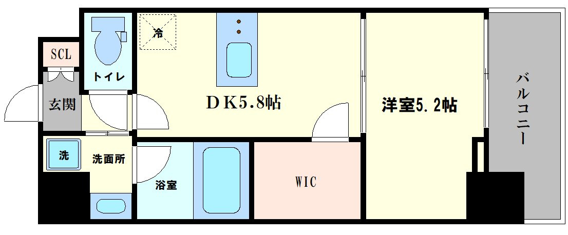 ヴィーナス今里の間取り